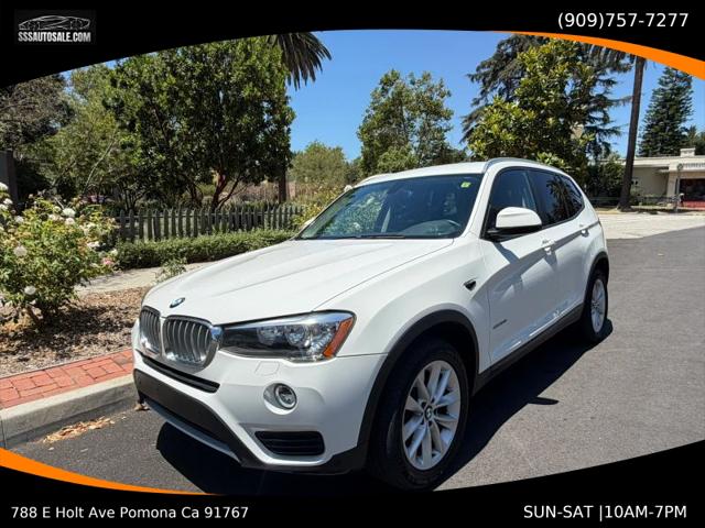 2017 BMW X3 sDrive28i for sale in Pomona, CA