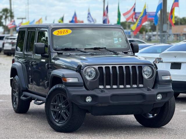 2018 Jeep Wrangler Unlimited Sport 4x4 for sale in Orlando, FL