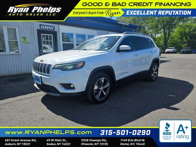 2019 Jeep Cherokee Limited 4x4 for sale in Phoenix, NY