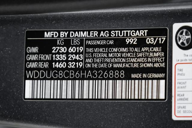 2017 Mercedes-Benz S 550 S 550
