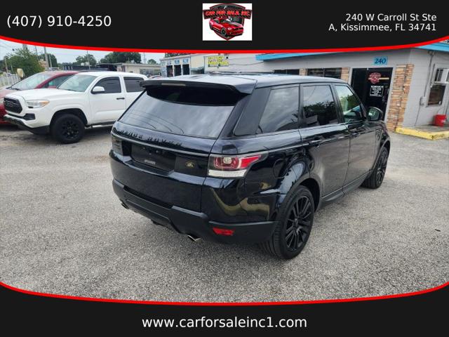 2015 Land Rover Range Rover Sport 3.0L V6 Supercharged HSE