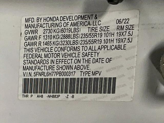 2023 Honda Odyssey Sport