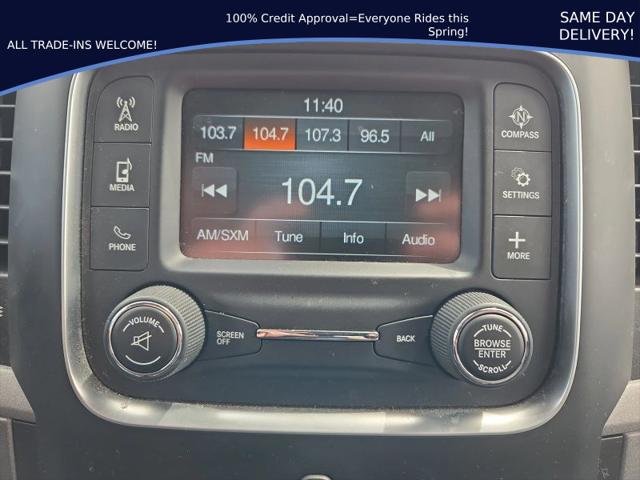 2017 Ram 1500 Express Quad Cab 4x4 6'4" Box