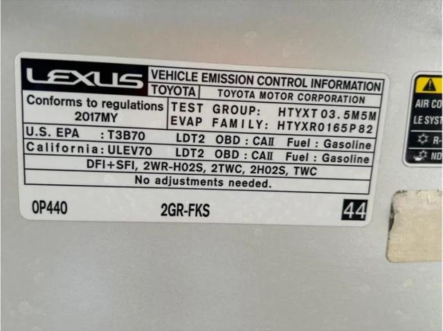 2017 Lexus RX 350 350