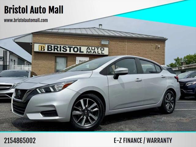 2021 Nissan Versa SV Xtronic CVT for sale in Levittown, PA