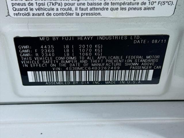 2011 Subaru Legacy 2.5i Premium