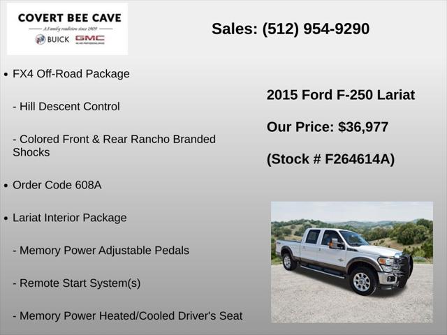 2015 Ford F-250 Lariat
