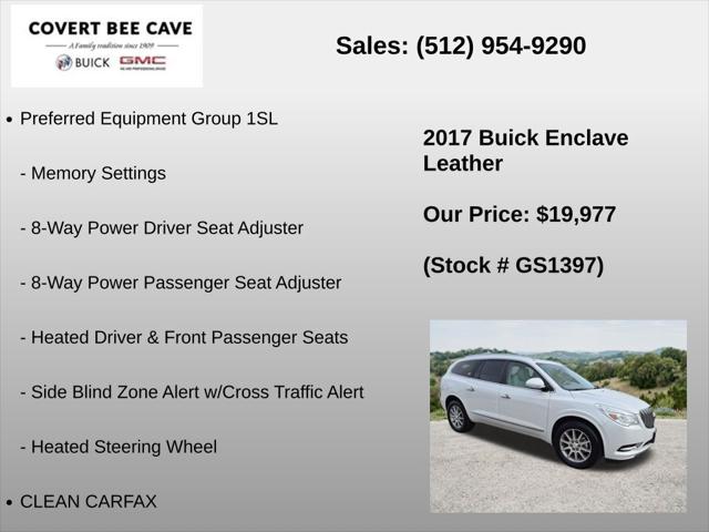 2017 Buick Enclave Leather
