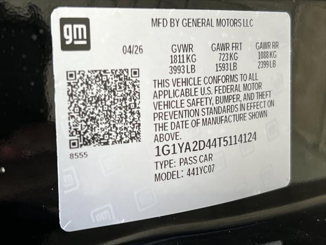 2026 Chevrolet Corvette Stingray Coupe, 1LT, RWD