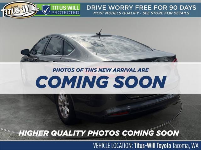 2016 Ford Fusion S