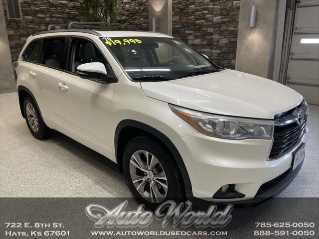 2015 Toyota Highlander XLE V6 for sale in Hays, KS