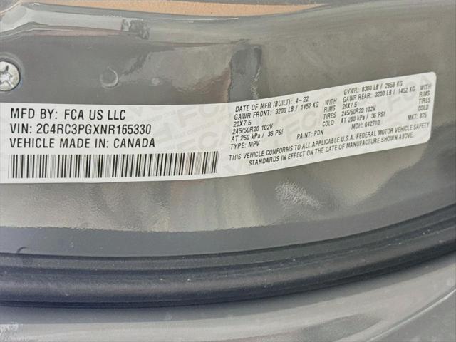 2022 Chrysler Pacifica Pinnacle AWD