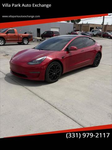 2021 Tesla Model 3 Long Range Dual Motor All-Wheel Drive for sale in Villa Park, IL