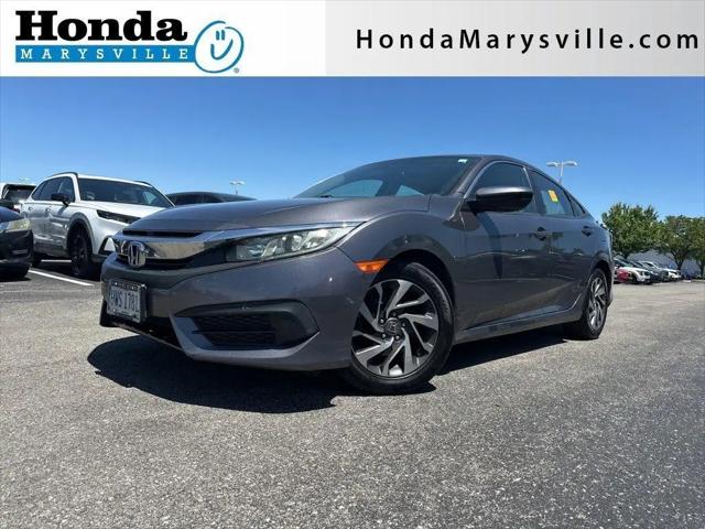 2017 Honda Civic EX for sale in Marysville, OH