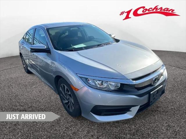 2017 Honda Civic EX for sale in Youngstown, OH