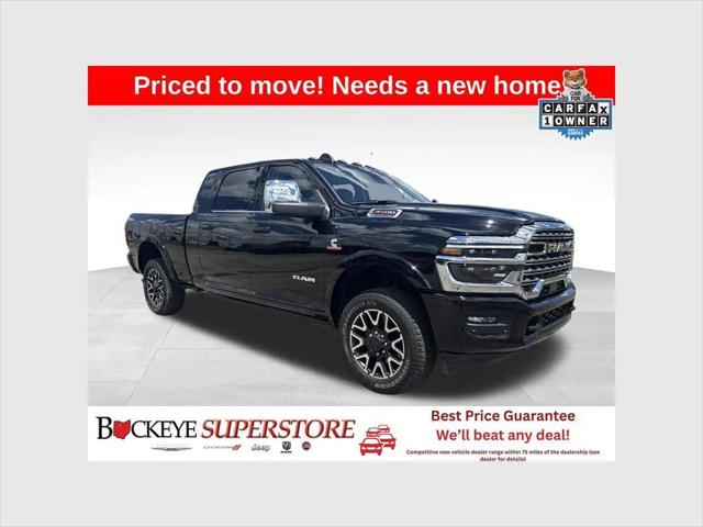 2025 Ram 3500 LimitedLimited Longhorn Mega Cab 4x4 6'4" Box for sale near Shelby, OH