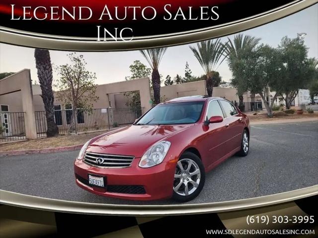 2006 INFINITI G35 Base for sale in Lemon Grove, CA
