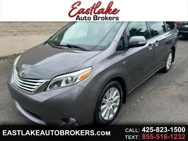 2017 Toyota Sienna Limited 7 Passenger for sale in Kirkland, WA
