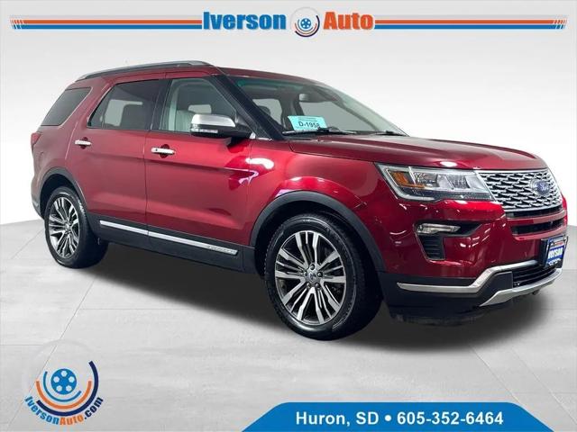 2018 Ford Explorer Platinum for sale in Huron, SD