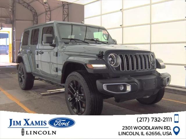 2025 Jeep Wrangler 4xe Sahara 4xe for sale in Lincoln, IL