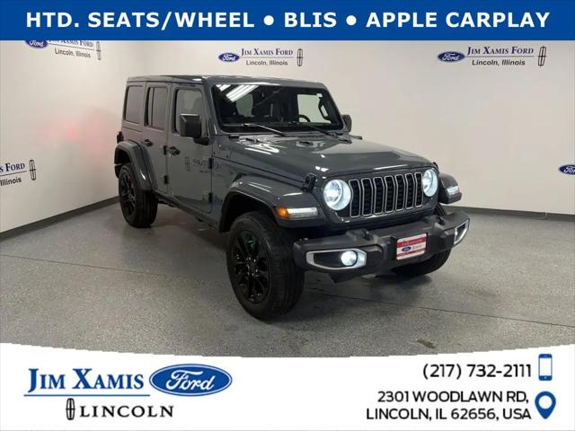 2025 Jeep Wrangler 4xe Sahara 4xe for sale in Lincoln, IL