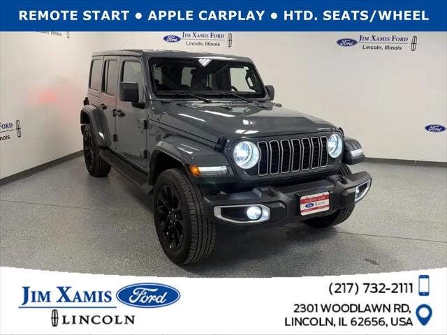 2025 Jeep Wrangler 4xe Sahara 4xe for sale in Lincoln, IL