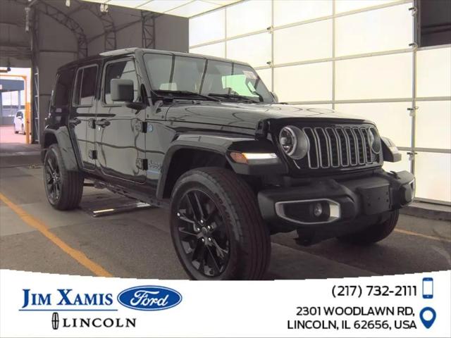 2025 Jeep Wrangler 4xe Sahara 4xe for sale in Lincoln, IL
