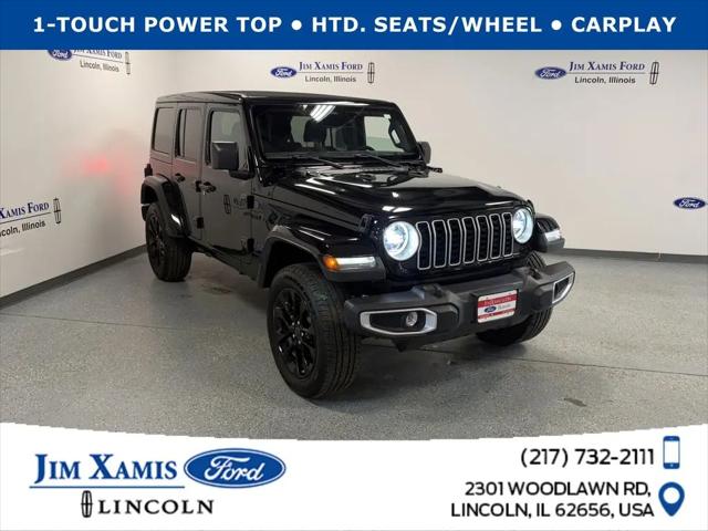 2025 Jeep Wrangler 4xe Sahara 4xe for sale in Lincoln, IL