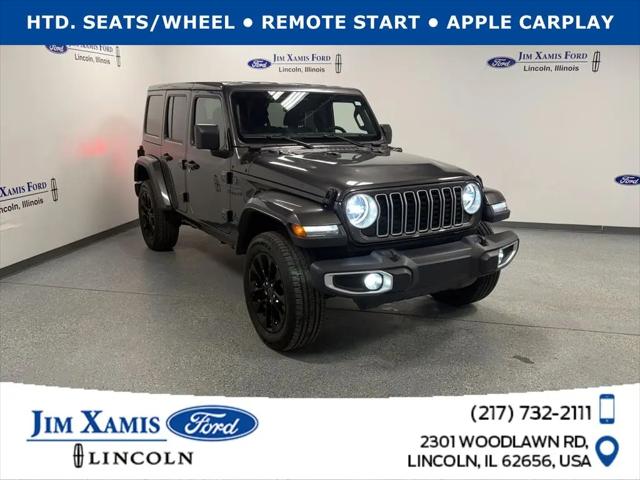 2025 Jeep Wrangler 4xe Sahara 4xe for sale in Lincoln, IL