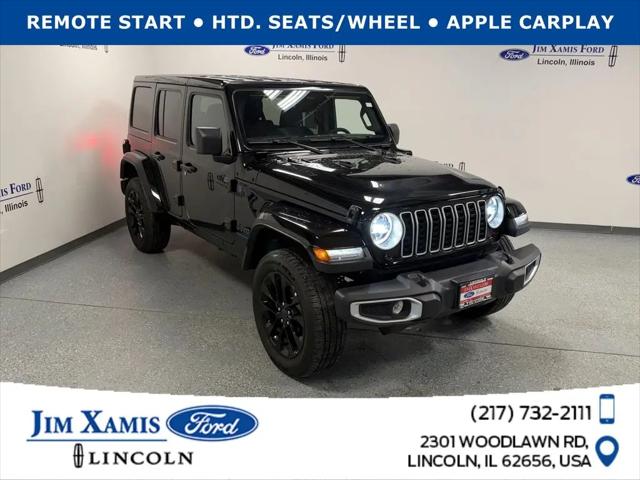 2025 Jeep Wrangler 4xe Sahara 4xe for sale in Lincoln, IL