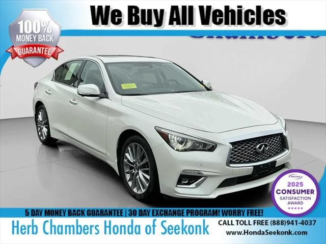 2022 INFINITI Q50 LUXE AWD for sale in Seekonk, MA