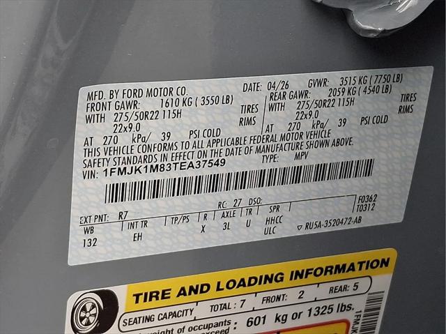 2026 Ford Expedition Max Platinum MAX