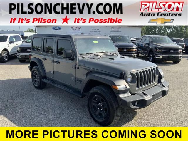 2022 Jeep Wrangler Unlimited Sport 4x4 for sale in Clinton, IN