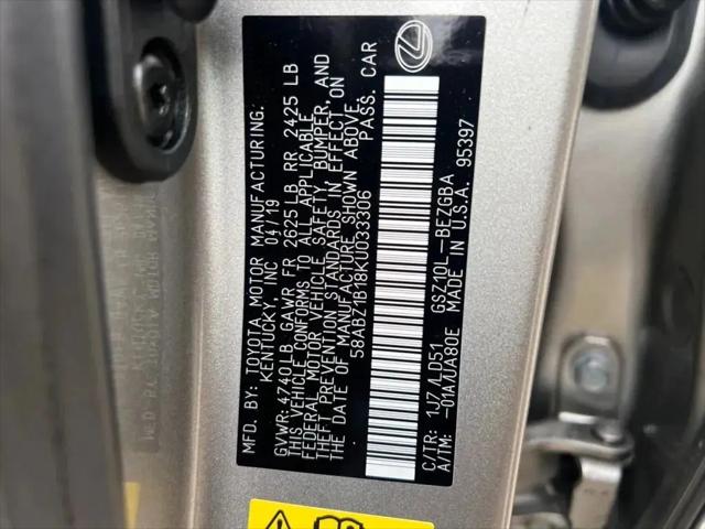 2019 Lexus ES 350 ES 350