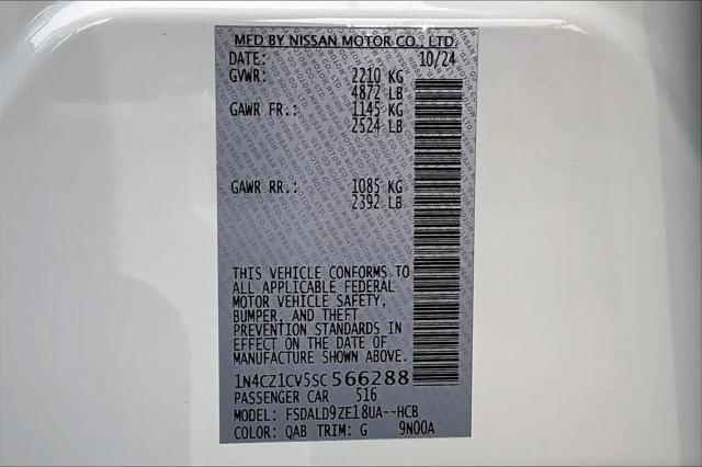 2025 Nissan LEAF SV PLUS
