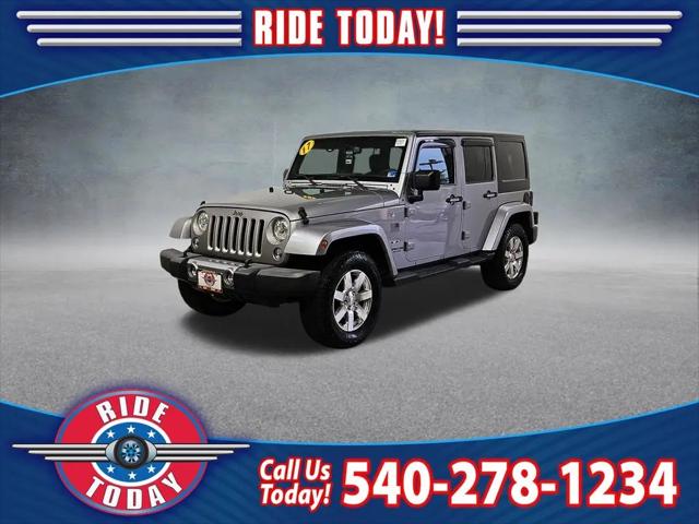 2017 Jeep Wrangler Unlimited Sahara 4x4 for sale in Roanoke, VA
