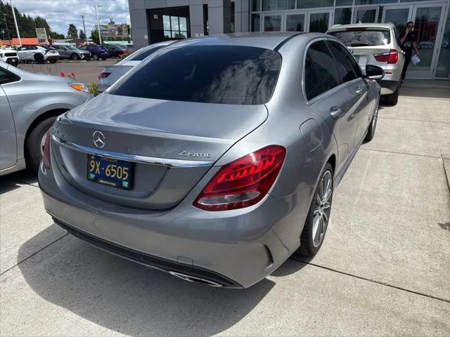 2016 Mercedes-Benz C-CLASS C 300 4MATIC