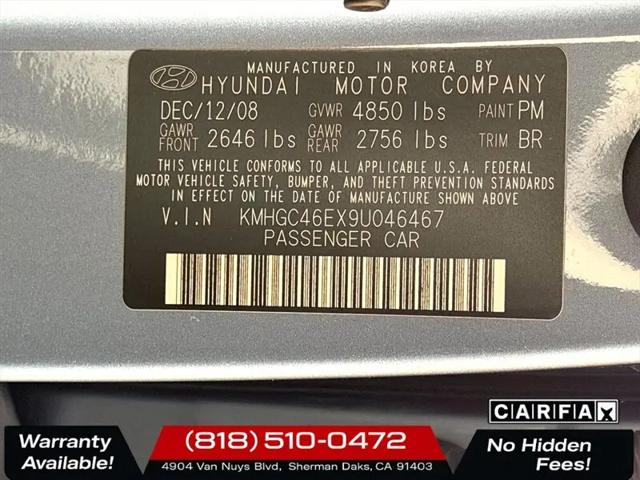 2009 Hyundai Genesis 3.8