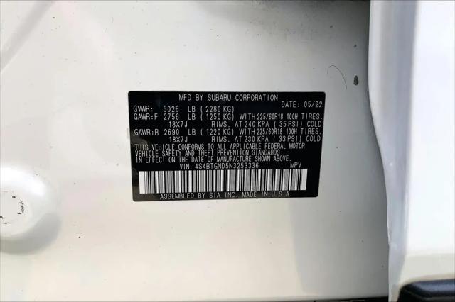 2022 Subaru Outback Limited XT