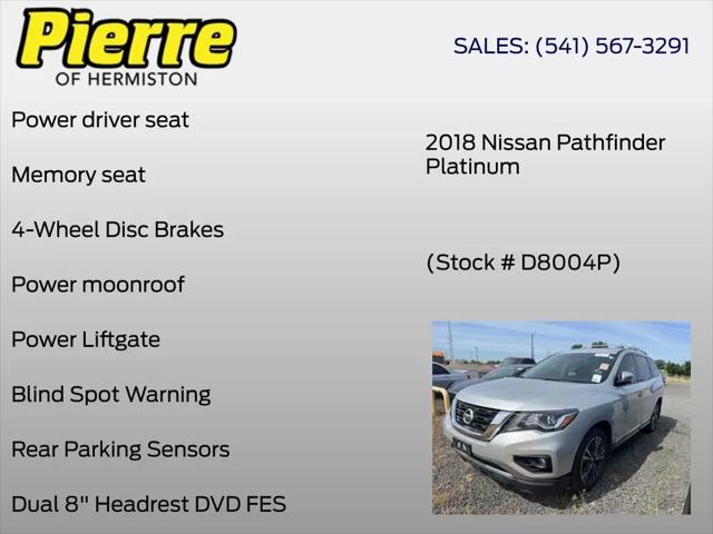 2018 Nissan Pathfinder Platinum