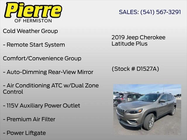 2019 Jeep Cherokee Latitude Plus 4x4