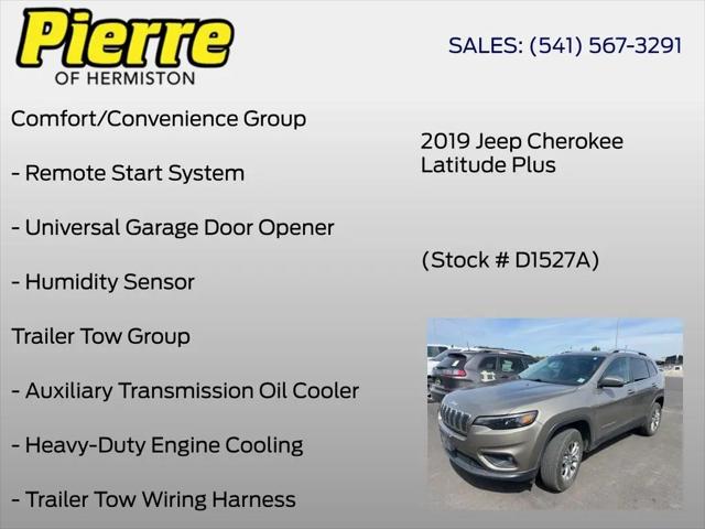 2019 Jeep Cherokee Latitude Plus 4x4