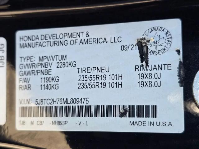 2021 Acura RDX Advance Package