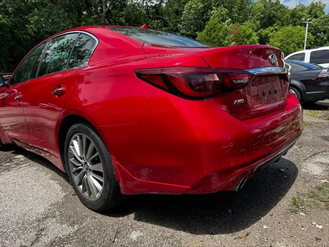 2022 INFINITI Q50 LUXE AWD