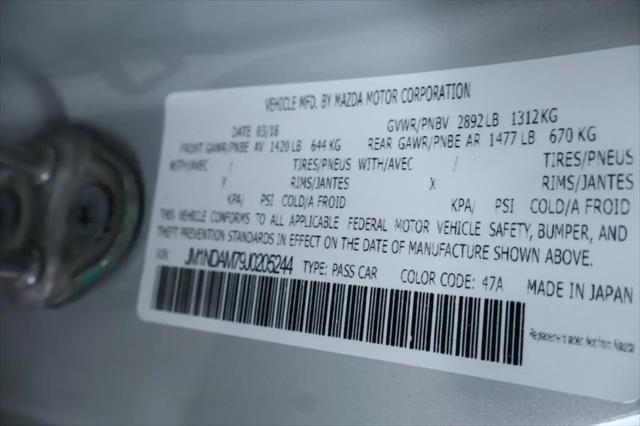 2018 Mazda MX-5 Miata RF Grand Touring