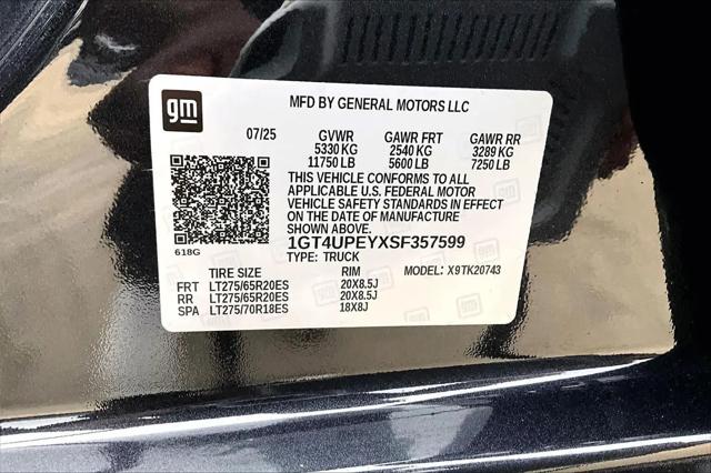 2025 GMC Sierra 2500HD 4WD Crew Cab Standard Bed AT4