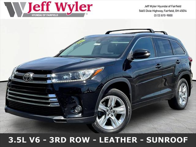 2017 Toyota Highlander Limited for sale near Fairfield, OH
