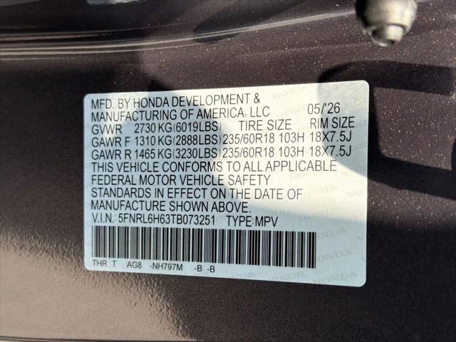 2026 Honda Odyssey EX-L
