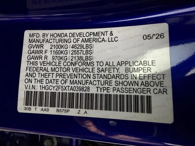 2026 Honda Accord Sedan Sport