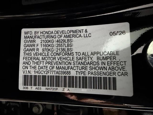 2026 Honda Accord Sedan Sport-L